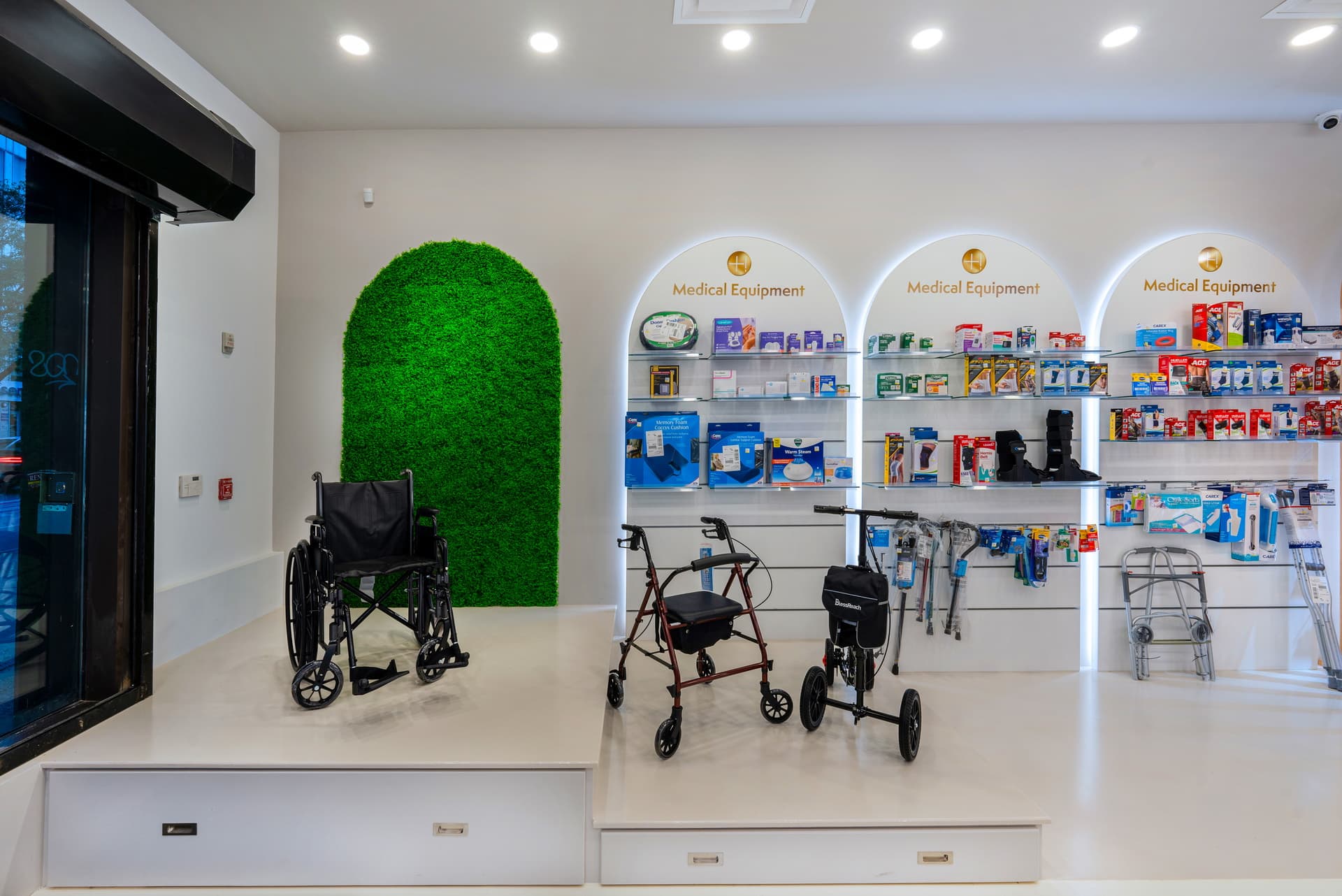 Medical equipment available at Halo Health Pharmacy